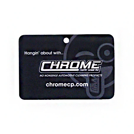 CHROME: Hangin' About Air Freshener - Black (Vanilla) - Image 3